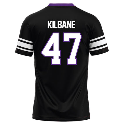 Northwestern - NCAA Football : Michael Kilbane - Black Football Jersey