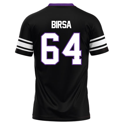 Northwestern - NCAA Football : Anthony Birsa - Black Football Jersey