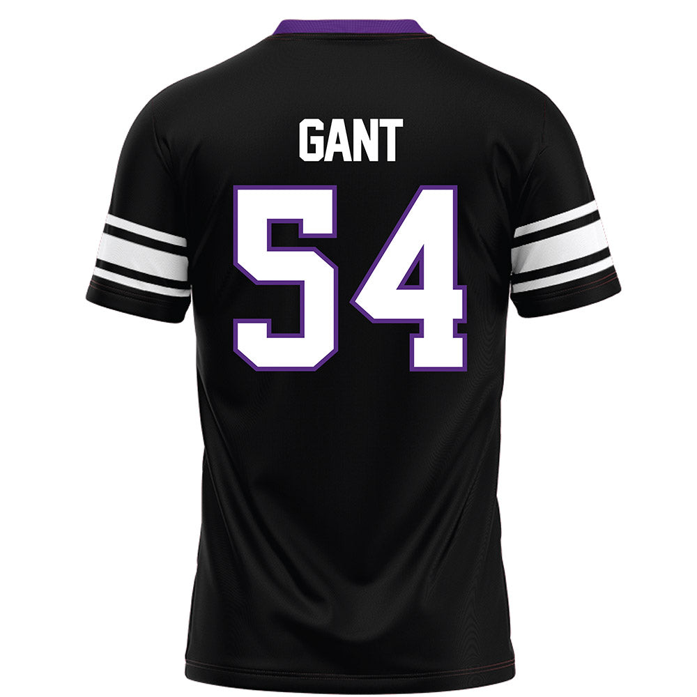 Northwestern - NCAA Football : Tyler Gant - Black Football Jersey