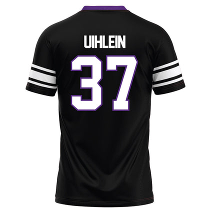 Northwestern - NCAA Football : Mac Uihlein - Black Football Jersey