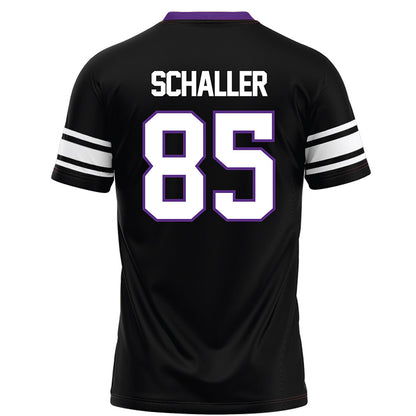 Northwestern - NCAA Football : Patrick Schaller - Black Football Jersey