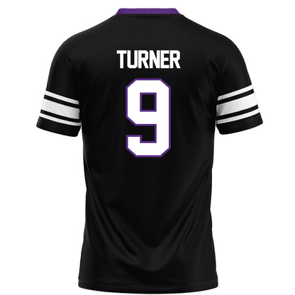 Northwestern - NCAA Football : Braden Turner - Black Football Jersey
