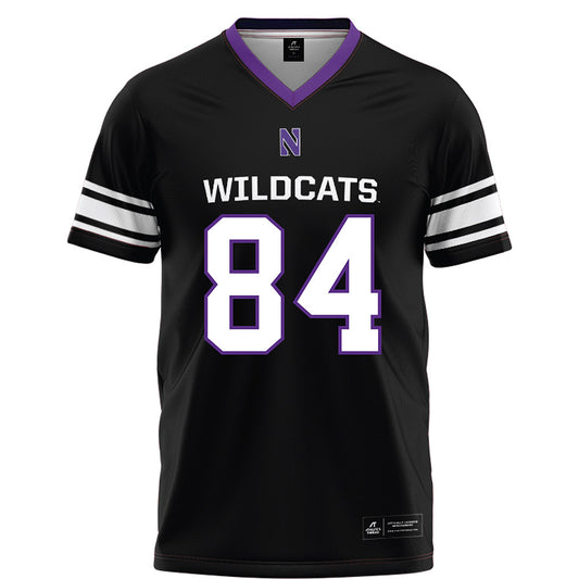 Northwestern - NCAA Football : Hunter Welcing - Black Football Jersey-0