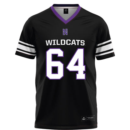Northwestern - NCAA Football : Anthony Birsa - Black Football Jersey