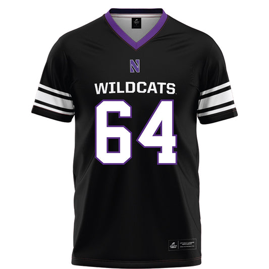 Northwestern - NCAA Football : Anthony Birsa - Black Football Jersey