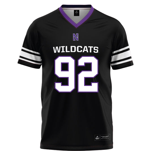 Northwestern - NCAA Football : Mason Green - Black Football Jersey