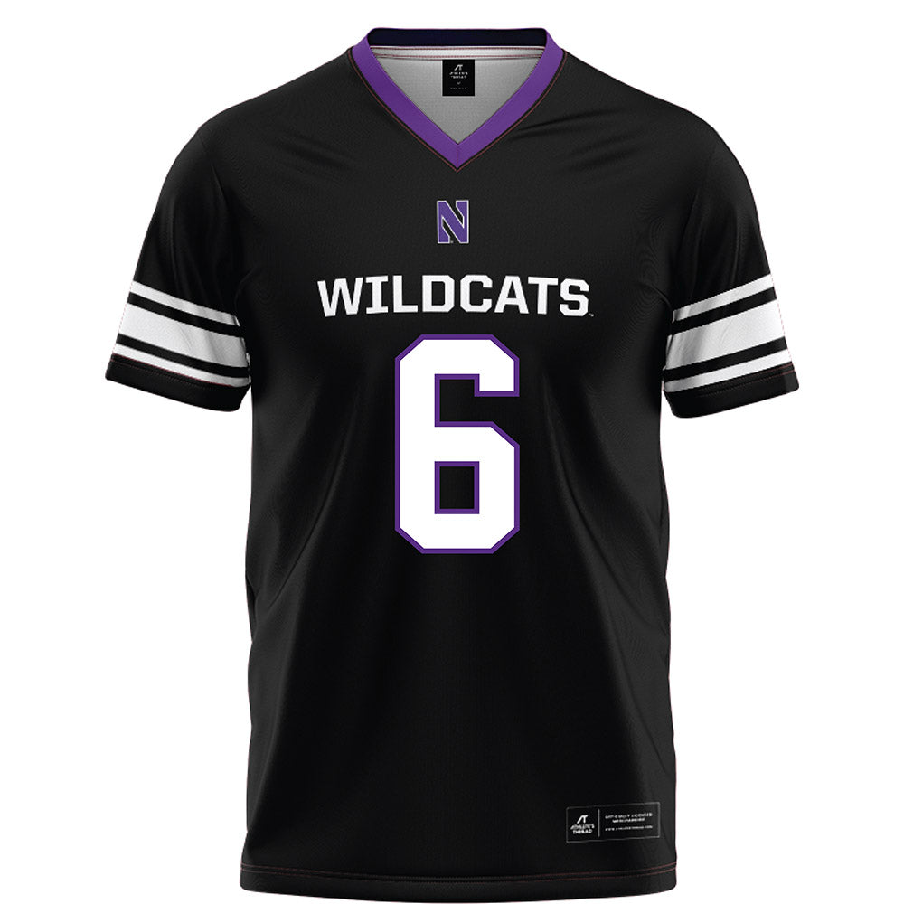 Northwestern - NCAA Football : Joseph Himon II - Black Football Jersey
