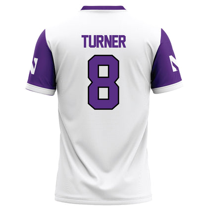 Northwestern - NCAA Football : Devin Turner - White Football Jersey