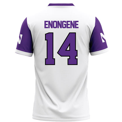 Northwestern - NCAA Football : Dube Enongene - Football Jersey-1