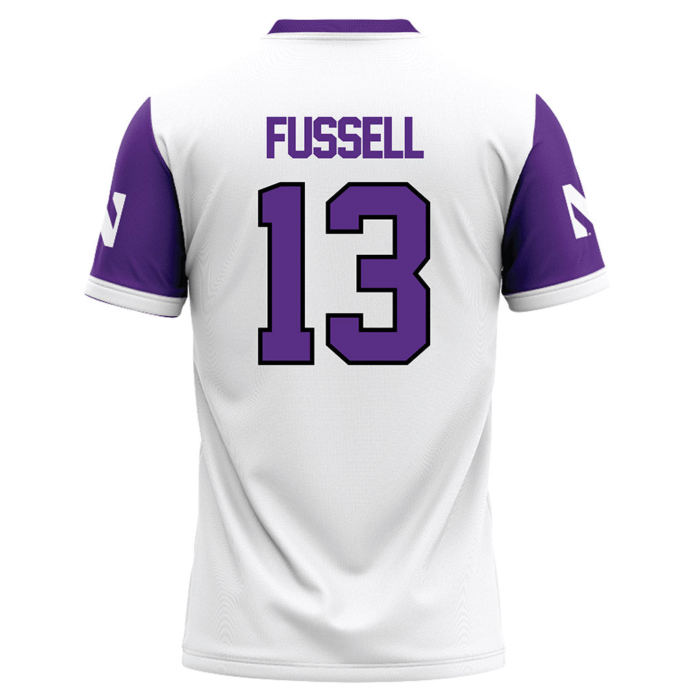 Northwestern - NCAA Football : Joshua Fussell - White Football Jersey
