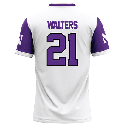 Northwestern - NCAA Football : Damon Walters - White Football Jersey