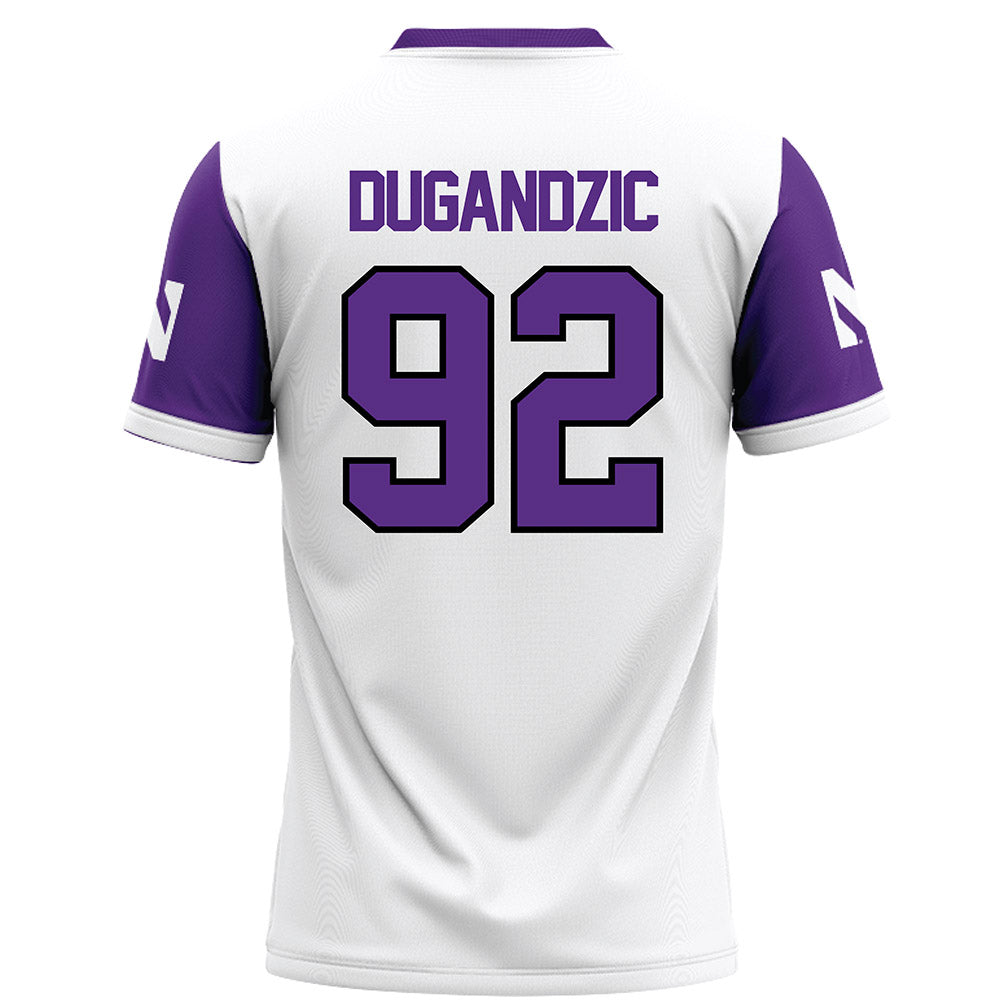 Northwestern - NCAA Football : Nikola Dugandzic - Football Jersey-1