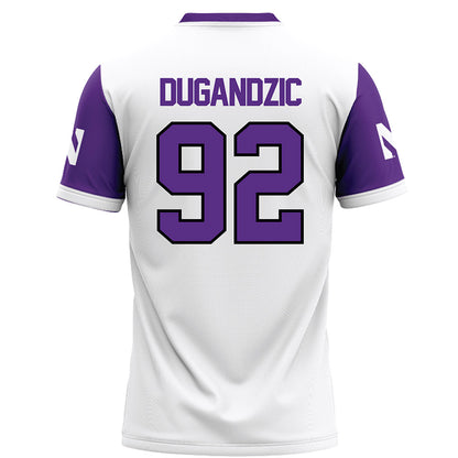 Northwestern - NCAA Football : Nikola Dugandzic - Football Jersey-1