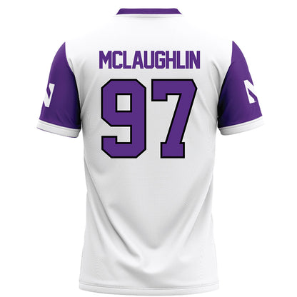Northwestern - NCAA Football : Sean McLaughlin - White Football Jersey