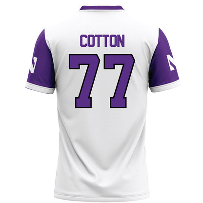 Northwestern - NCAA Football : Idrys Cotton - Football Jersey-1