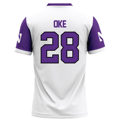 Northwestern - NCAA Football : Timi Oke - Football Jersey-1
