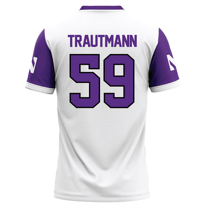 Northwestern - NCAA Football : Jack Trautmann - Football Jersey