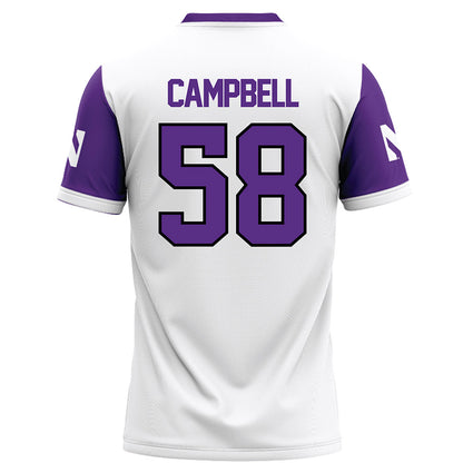 Northwestern - NCAA Football : Nathaniel Campbell - Football Jersey-1