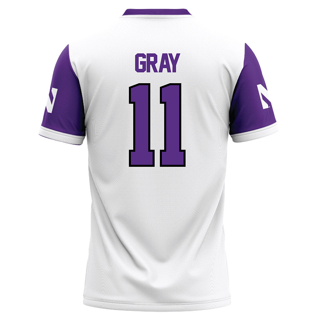 Northwestern - NCAA Football : Donnie Gray - White Football Jersey