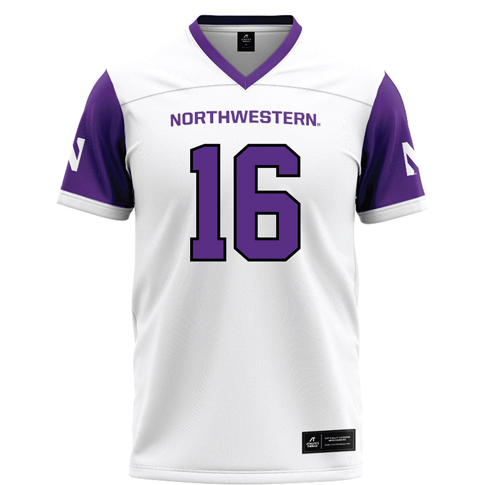 Northwestern - NCAA Football : Frank Covey - White Football Jersey