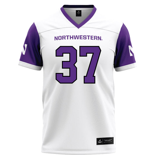 Northwestern - NCAA Football : Mac Uihlein - White Football Jersey