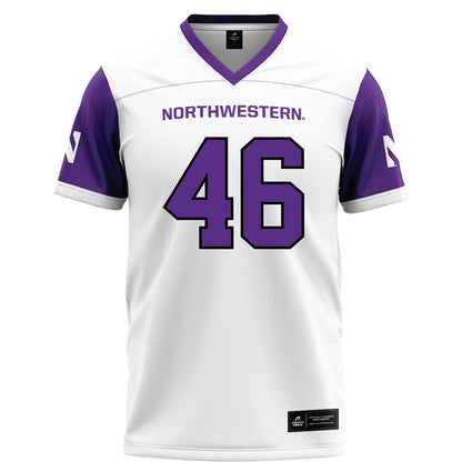 Northwestern - NCAA Football : Lincoln Creager - Football Jersey-0