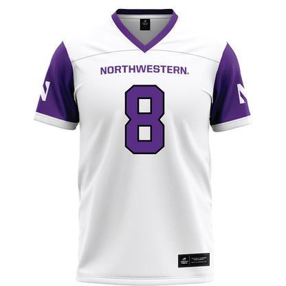 Northwestern - NCAA Football : Aj Henning - White Football Jersey