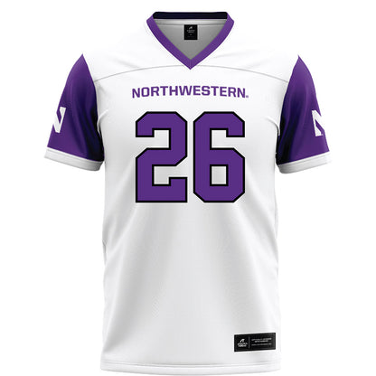 Northwestern - NCAA Football : Jalen Lewis - White Football Jersey