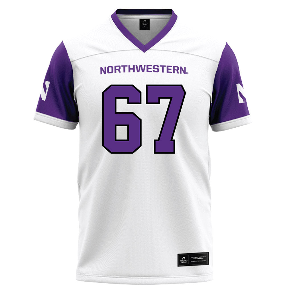 Northwestern - NCAA Football : Dennis Rahouski - Football Jersey