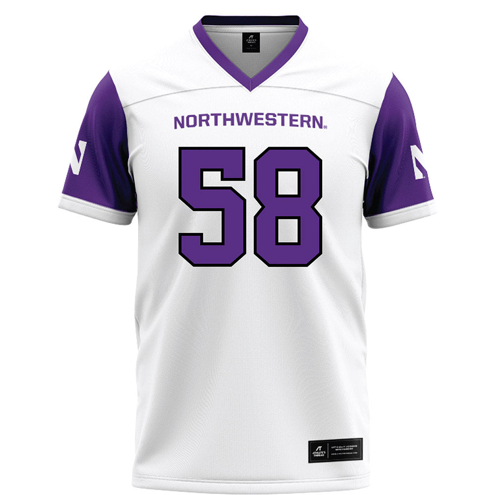 Northwestern - NCAA Football : Nathaniel Campbell - Football Jersey-0