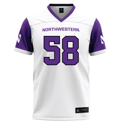 Northwestern - NCAA Football : Nathaniel Campbell - Football Jersey-0