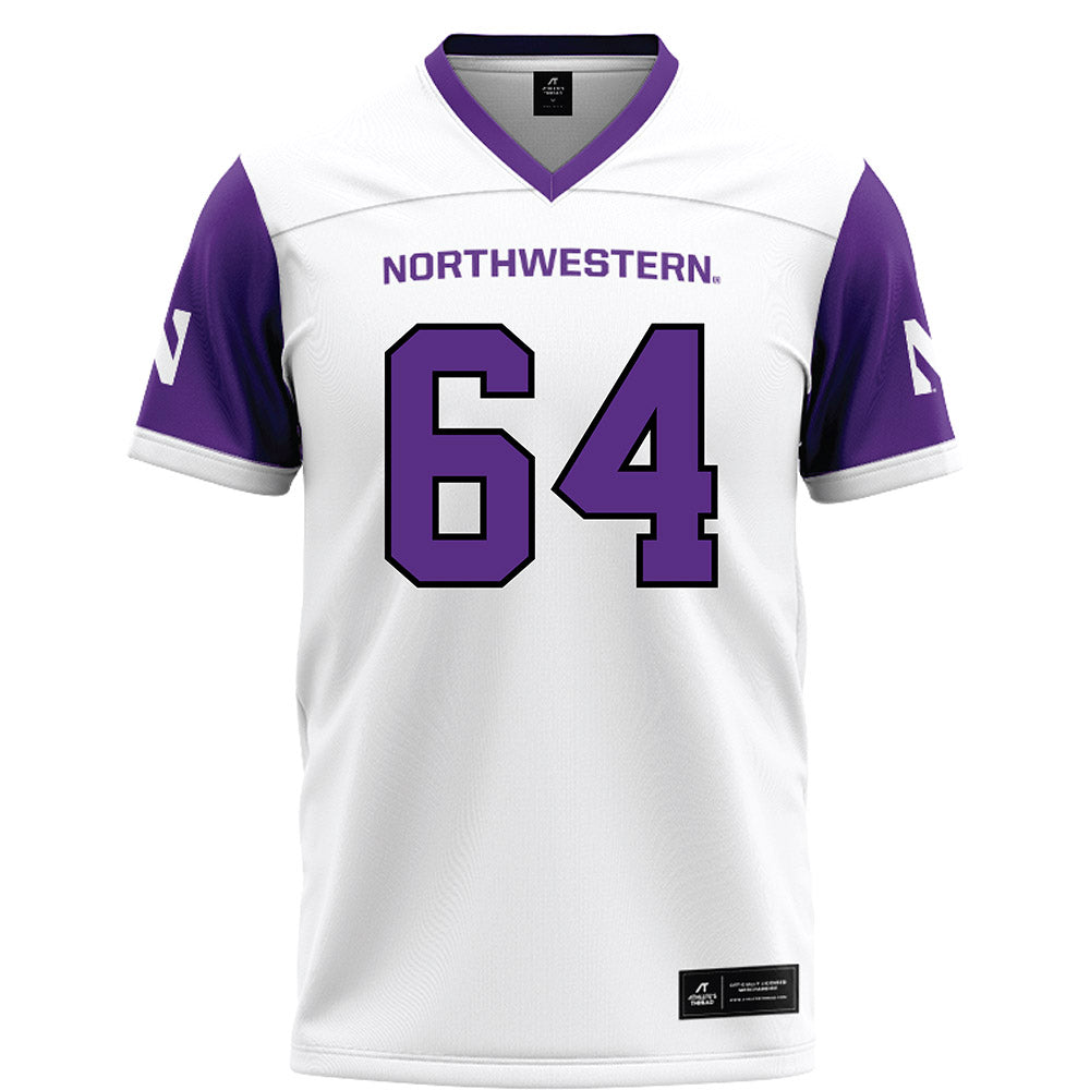 Northwestern - NCAA Football : Anthony Birsa - White Football Jersey