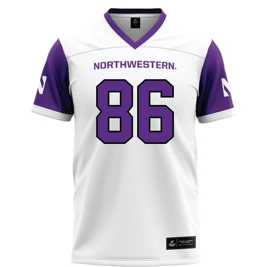 Northwestern - NCAA Football : Lawson Albright - White Football Jersey