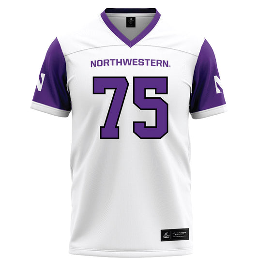 Northwestern - NCAA Football : Jordan Knox - White Football Jersey