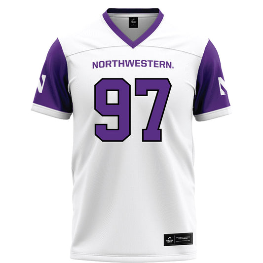 Northwestern - NCAA Football : Sean McLaughlin - White Football Jersey