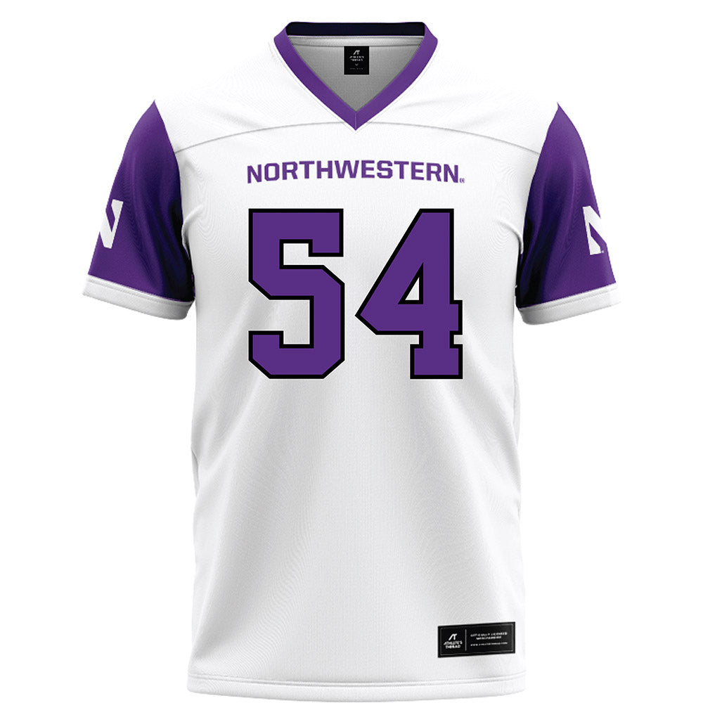 Northwestern - NCAA Football : Tyler Gant - White Football Jersey