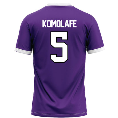 Northwestern - NCAA Football : Caleb Komolafe - Fashion Jersey Football Jersey-1