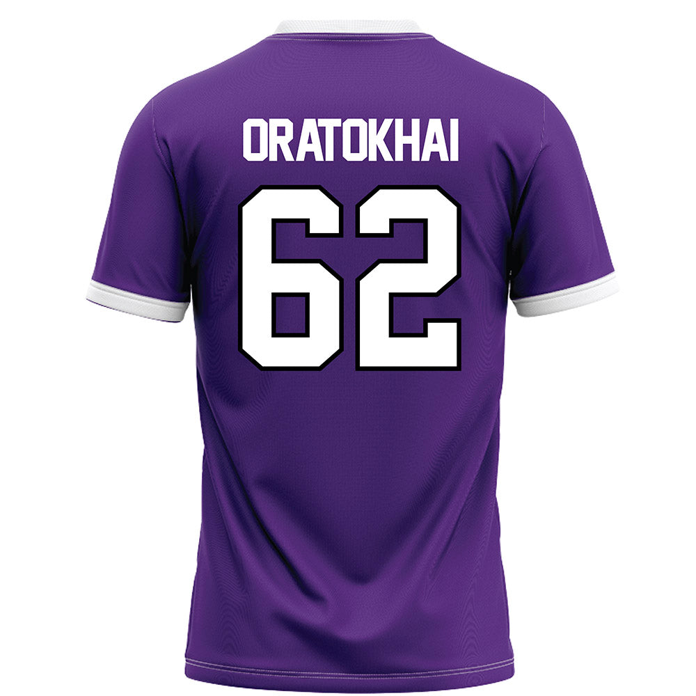Northwestern - NCAA Football : Adrian-Izic Oratokhai - Fashion Jersey Football Jersey