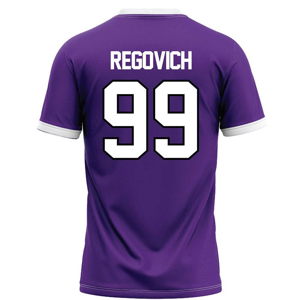 Northwestern - NCAA Football : Troy Regovich - Fashion Jersey Football Jersey-1