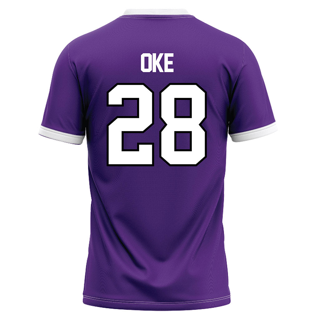 Northwestern - NCAA Football : Timi Oke - Fashion Jersey Football Jersey-1
