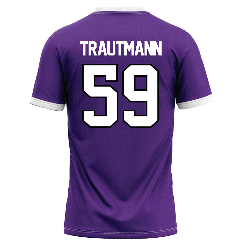 Northwestern - NCAA Football : Jack Trautmann - Fashion Jersey Football Jersey