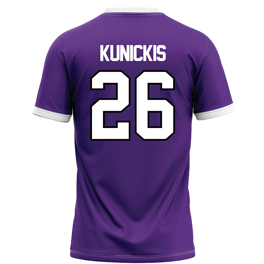 Northwestern - NCAA Football : Albert Kunickis - Fashion Jersey Football Jersey-1