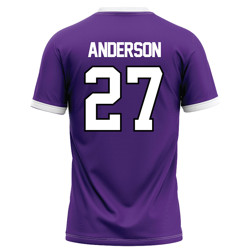 Northwestern - NCAA Football : Daniel Anderson - Fashion Jersey Football Jersey-1