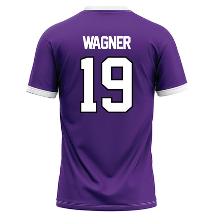 Northwestern - NCAA Football : Drew Wagner - Fashion Jersey Football Jersey-1