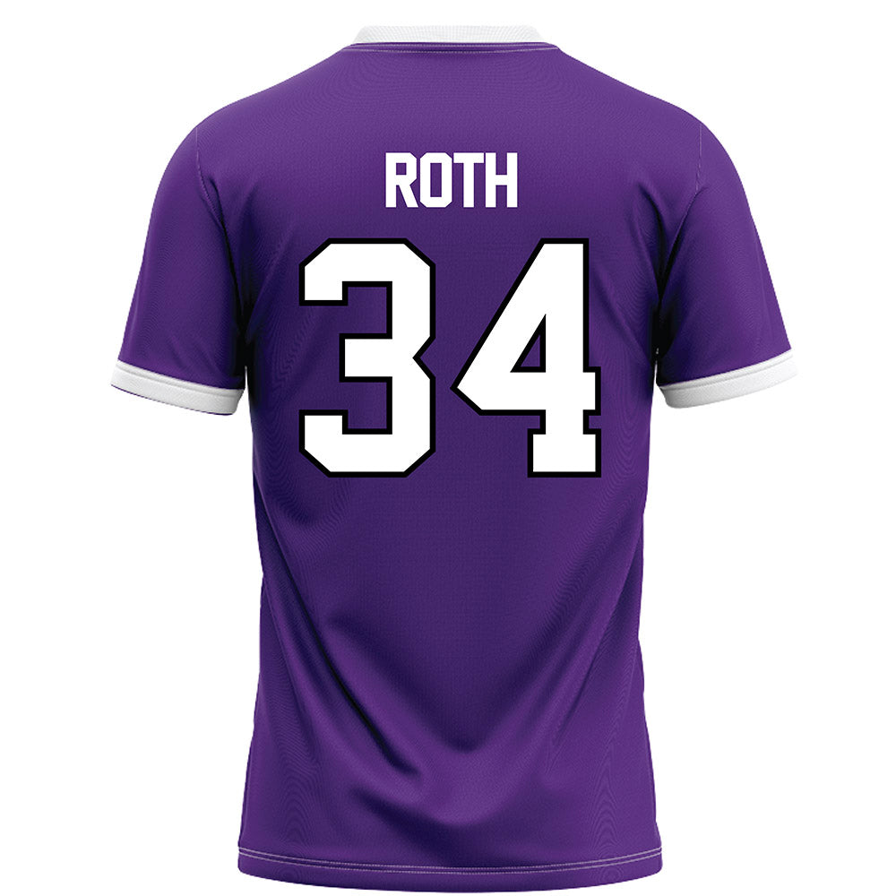 Northwestern - NCAA Football : Payton Roth - Fashion Jersey Football Jersey-1