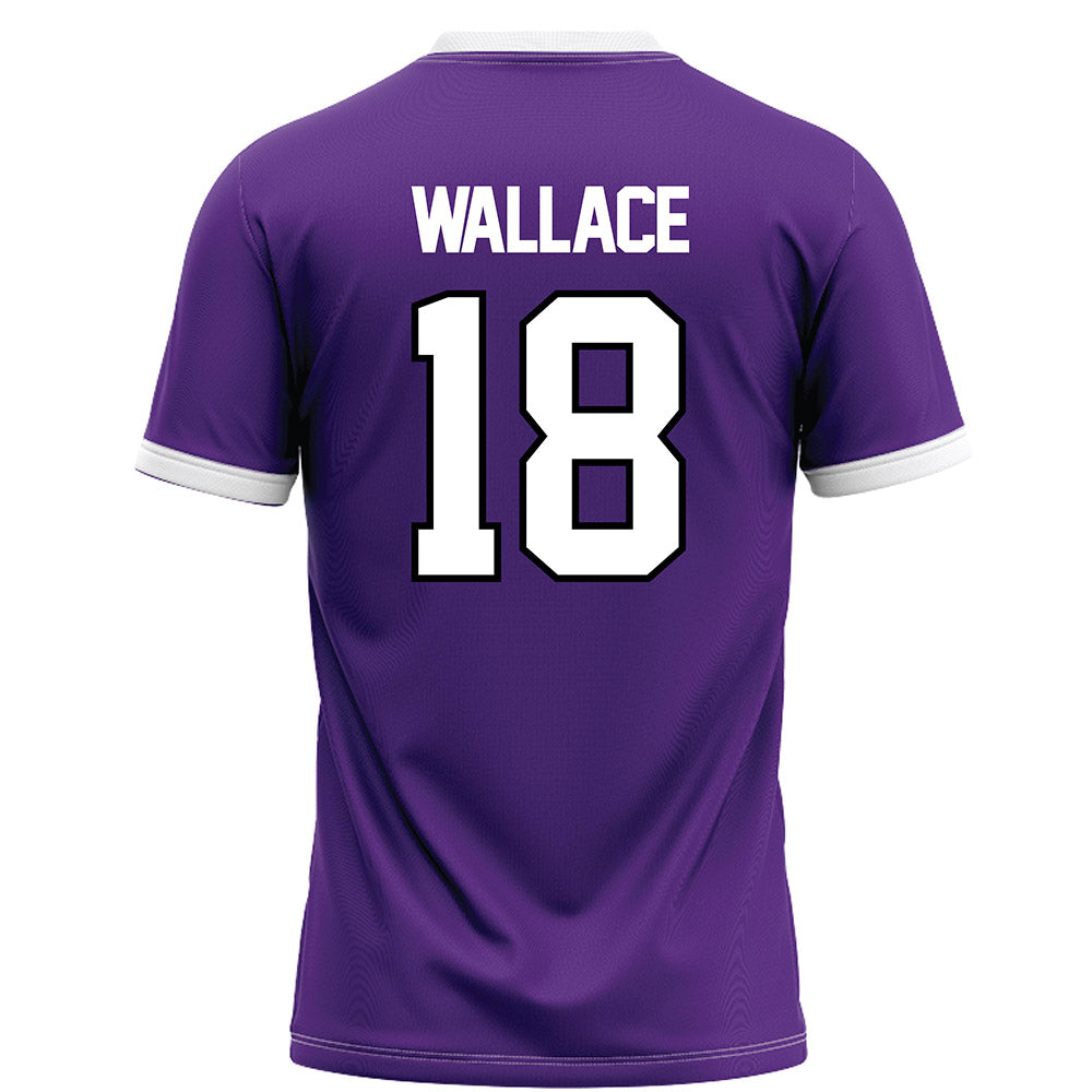 Northwestern - NCAA Football : Garner Wallace - Fashion Jersey Football Jersey