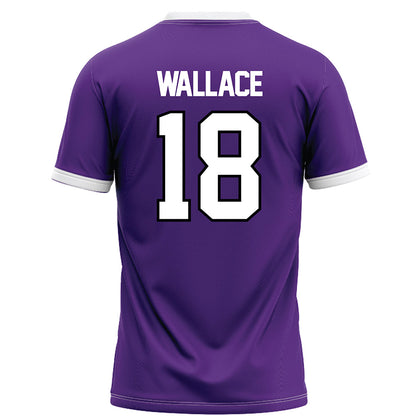 Northwestern - NCAA Football : Garner Wallace - Fashion Jersey Football Jersey