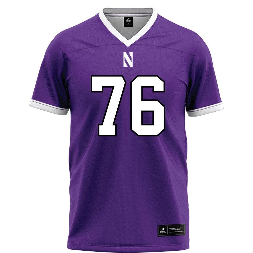 Northwestern - NCAA Football : Michael OConnell - Fashion Jersey Football Jersey-0