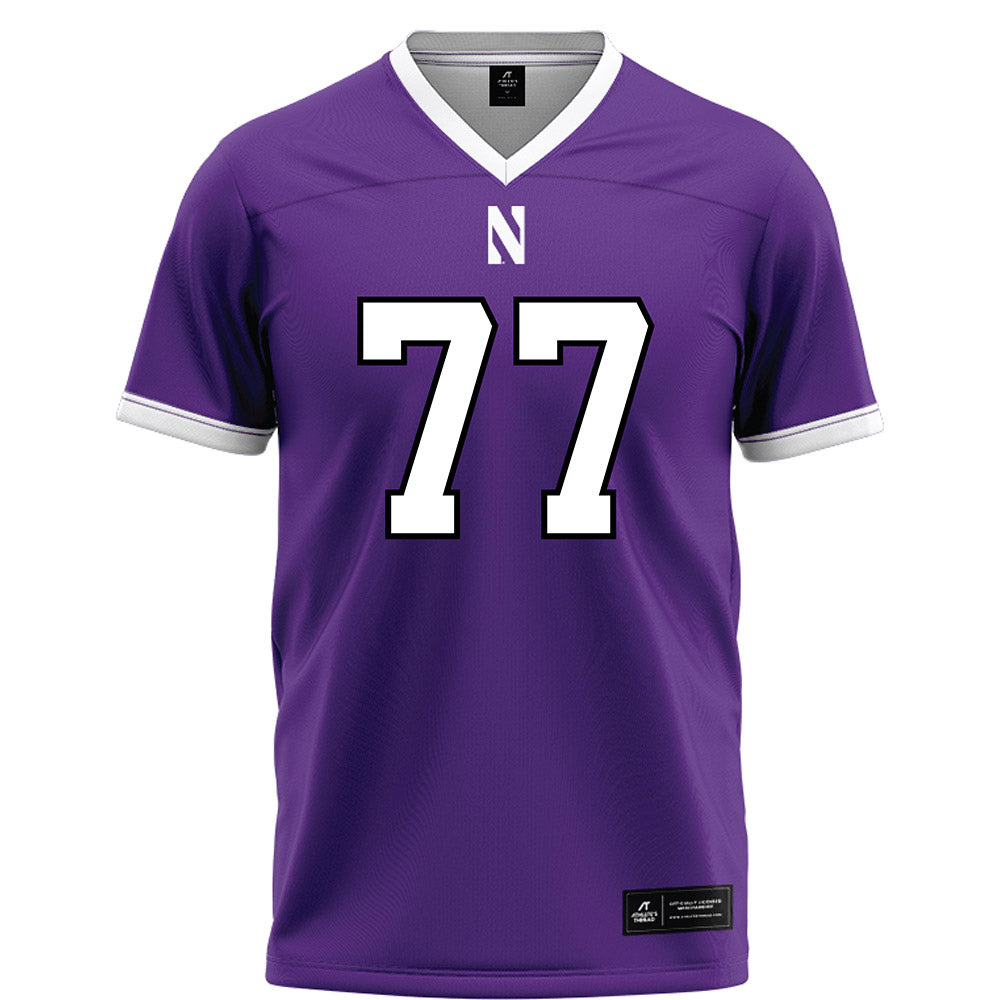 Northwestern - NCAA Football : Idrys Cotton - Fashion Jersey Football Jersey-0