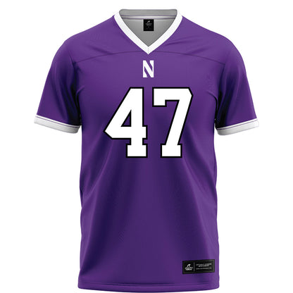 Northwestern - NCAA Football : Michael Kilbane - Fashion Jersey Football Jersey